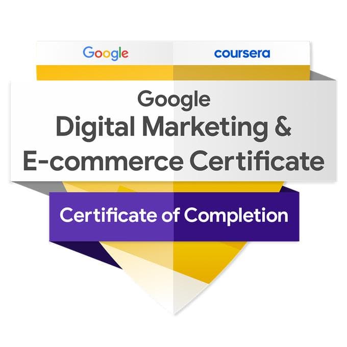 Google Digital Marketing & E-commerce