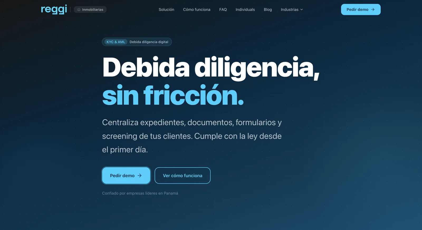 Screenshot of Reggi